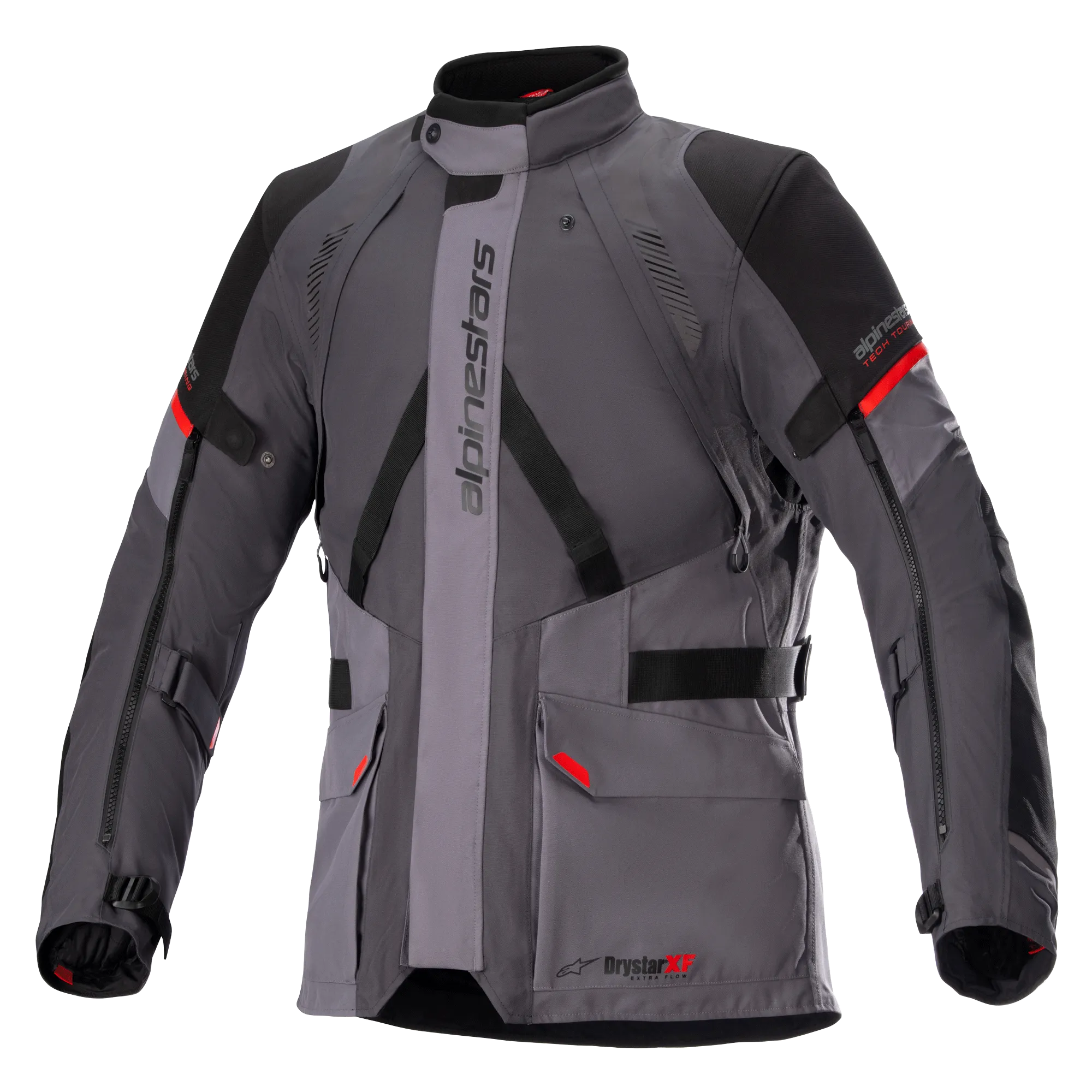 ALPINESTARS MONTEIRA DRYSTAR XF JACKET - GREY/GREY/RED