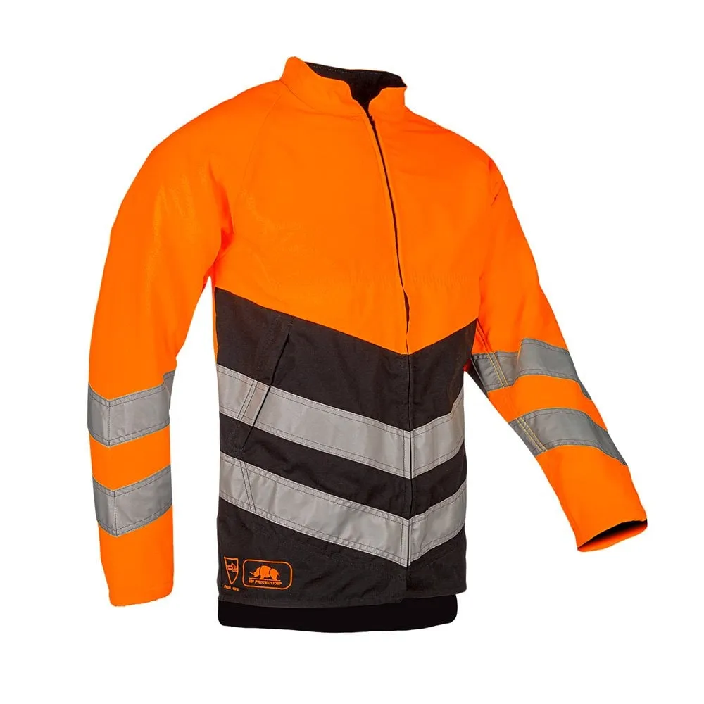 BasePro Hi Viz Chainsaw Jacket Class 1