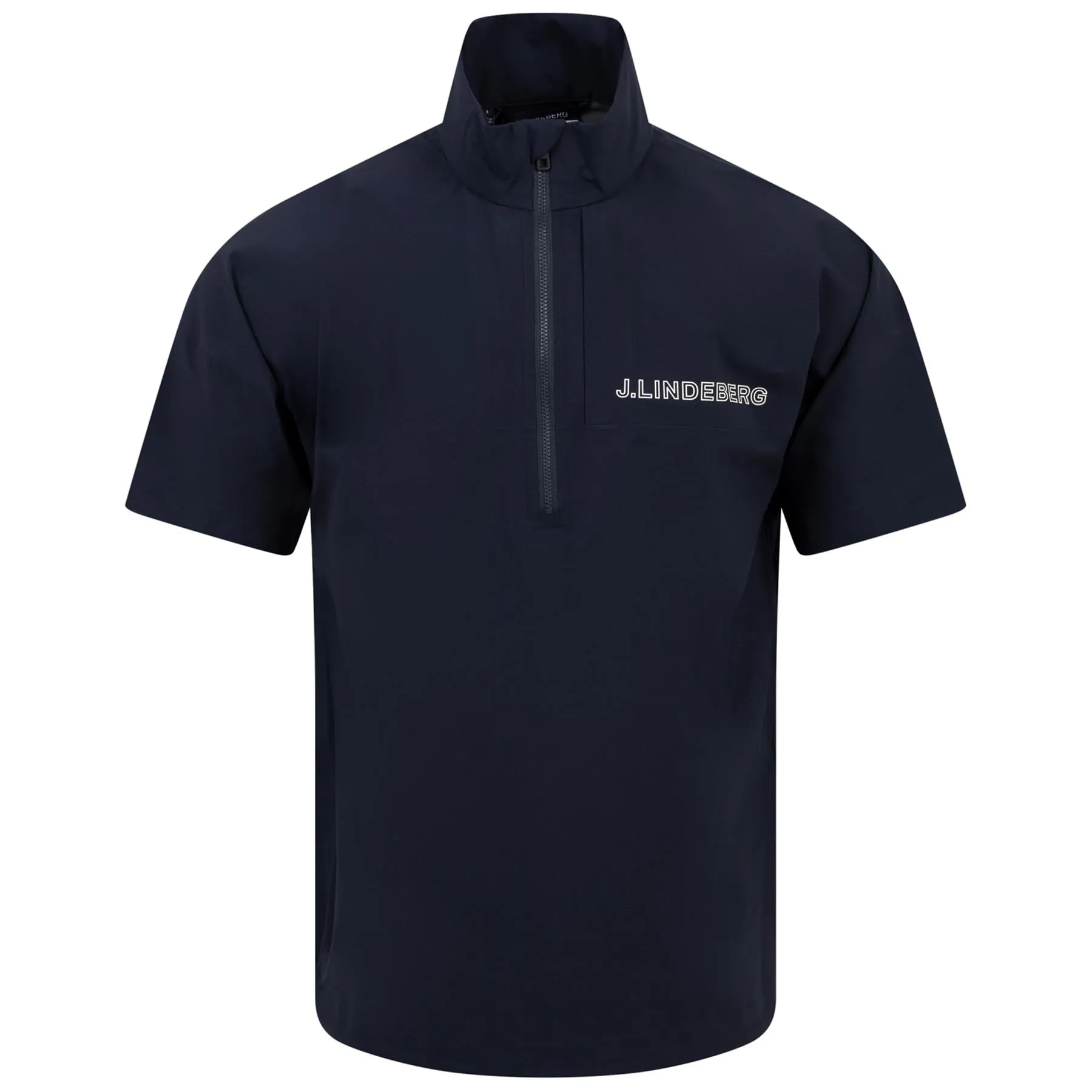 Bridge 2L Stretch Rain Short Sleeve Shirt JL Navy - SS24