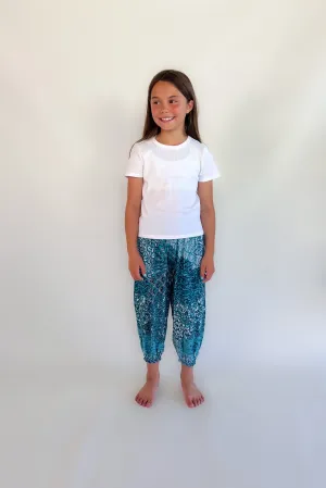 Childrens Feather & Fan Genie Pants