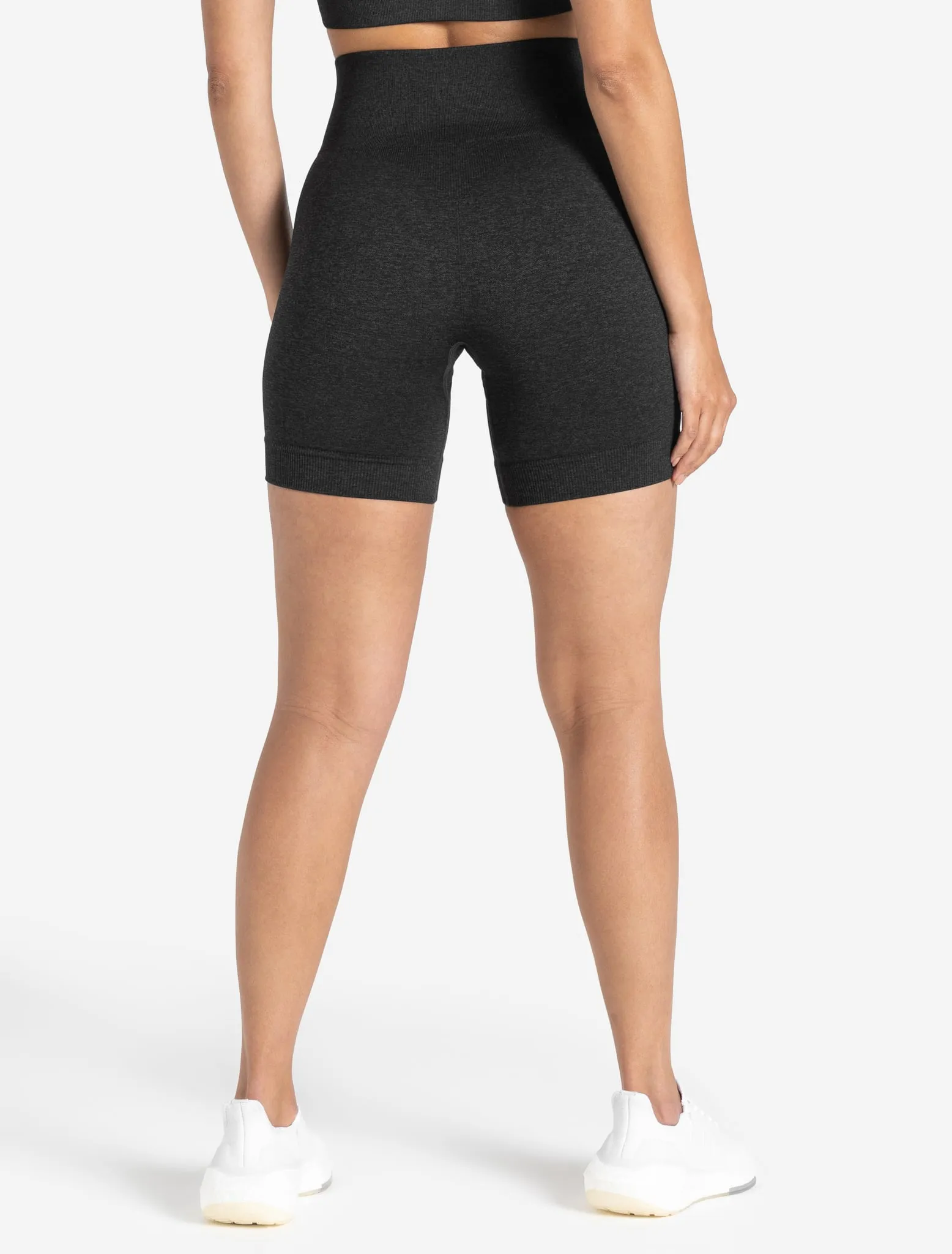 Core Seamless Shorts - Black Marl