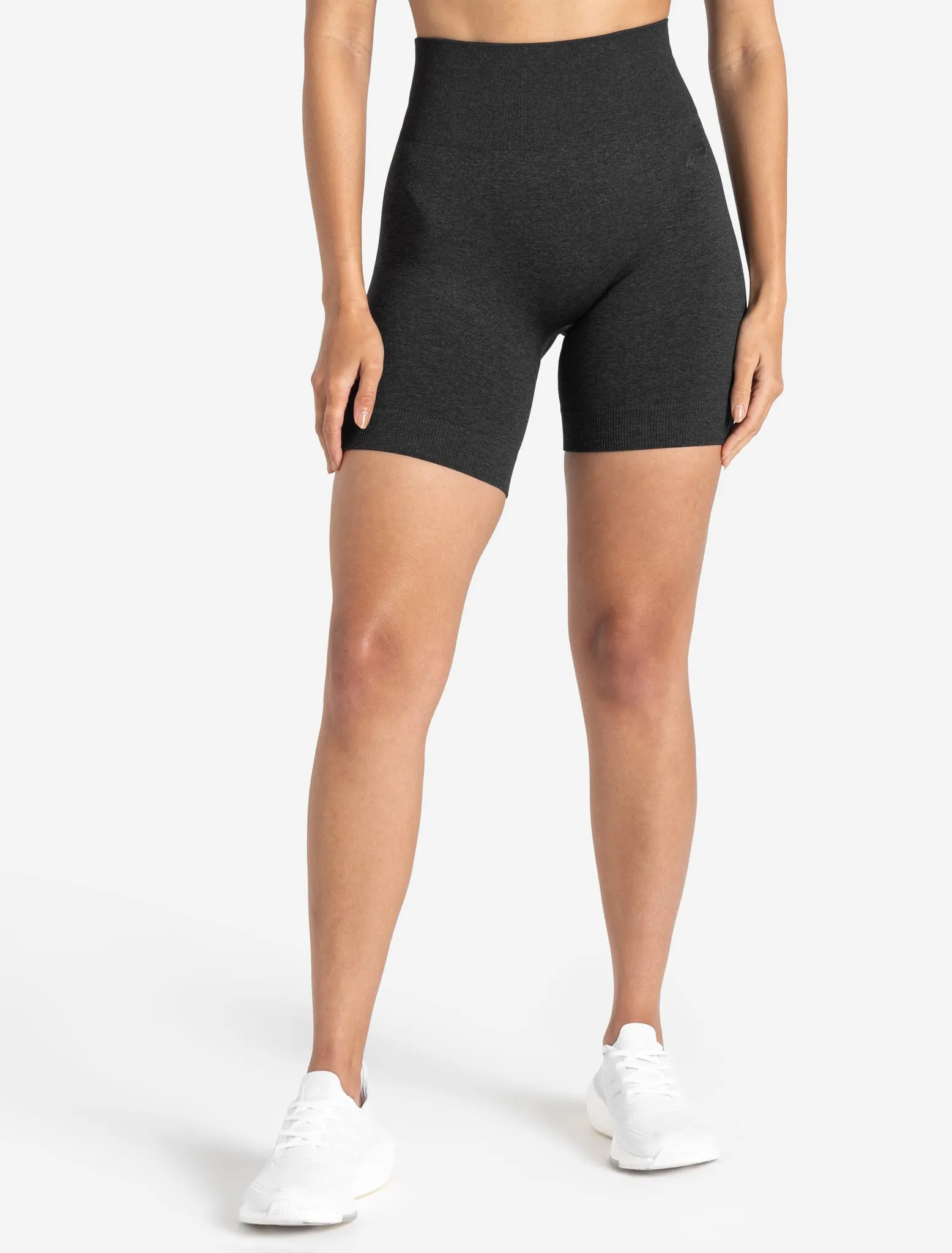 Core Seamless Shorts - Black Marl