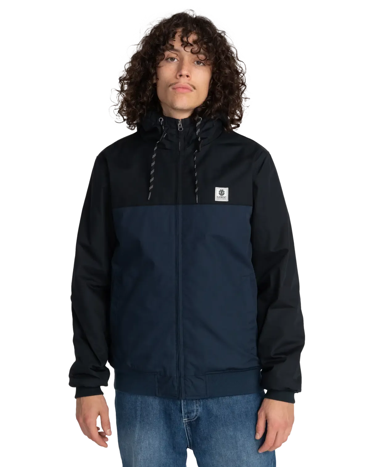 Dulcey 2 Tones Jacket in Eclipse Navy