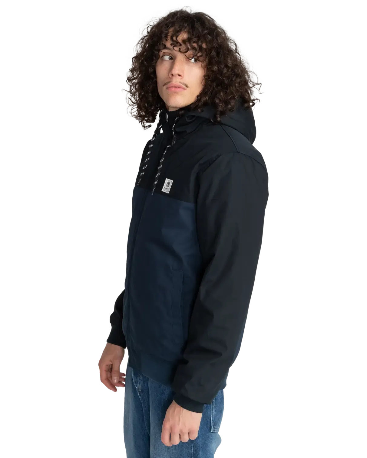 Dulcey 2 Tones Jacket in Eclipse Navy