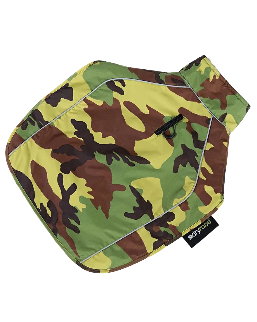 Extra Small Dryrobe Dog (2022) in Camo & Grey