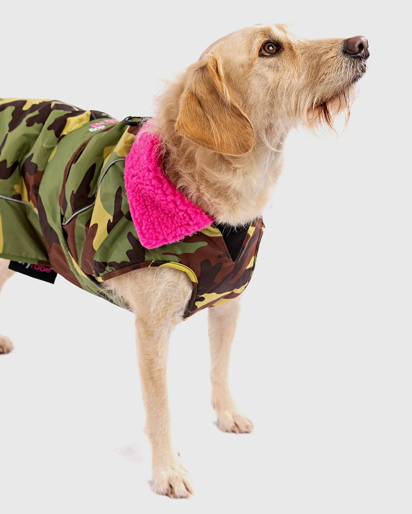 Extra Small Dryrobe Dog (2022) in Camo & Grey