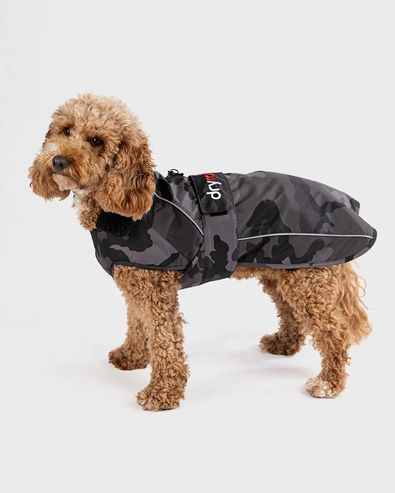 Extra Small Dryrobe Dog (2022) in Camo & Grey