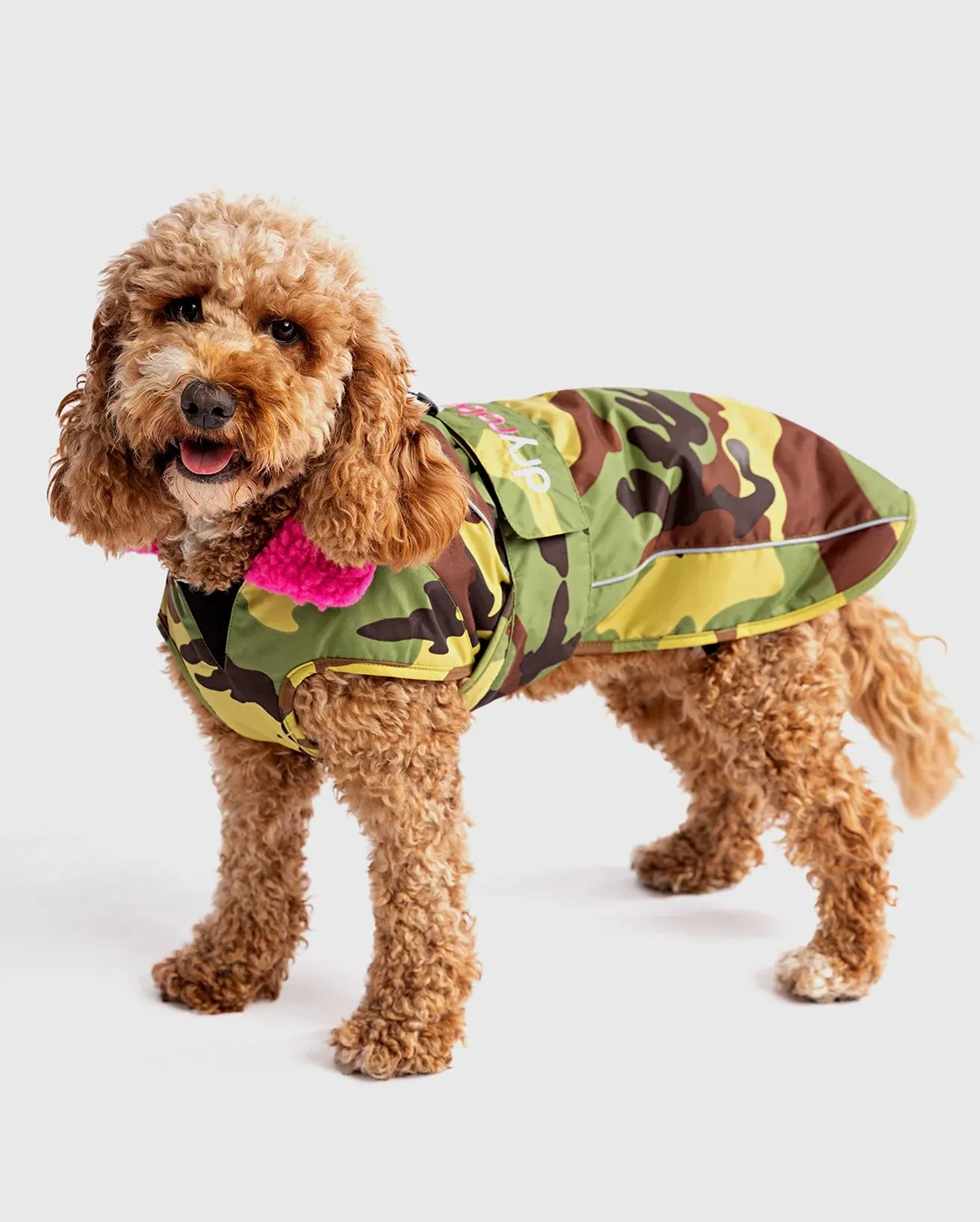 Extra Small Dryrobe Dog (2022) in Camo & Grey