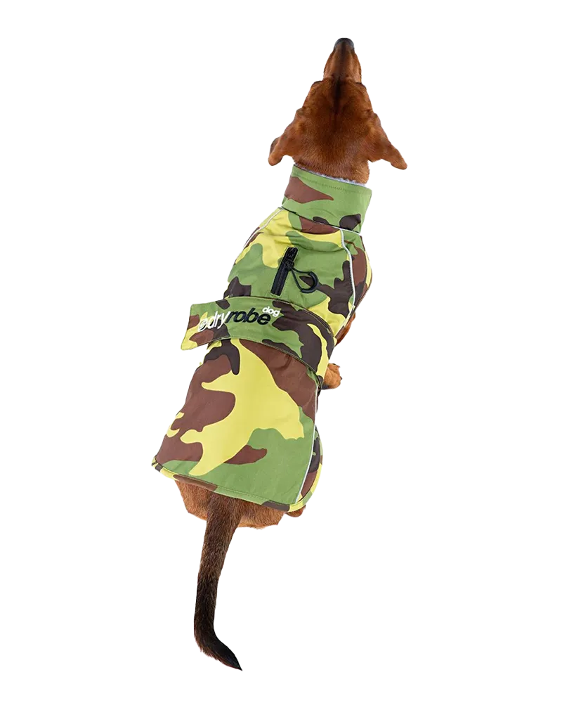 Extra Small Dryrobe Dog (2022) in Camo & Grey