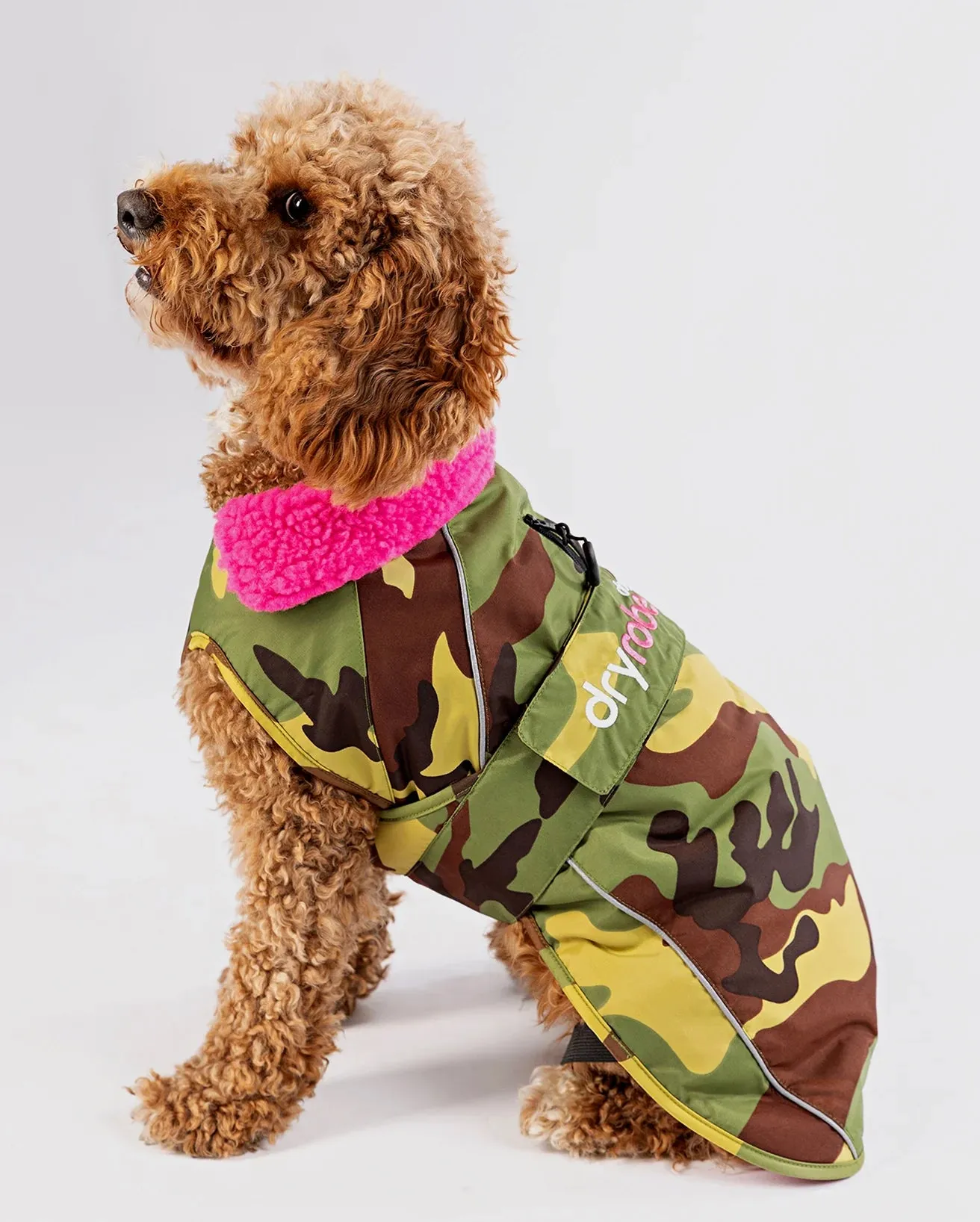 Extra Small Dryrobe Dog (2022) in Camo & Grey