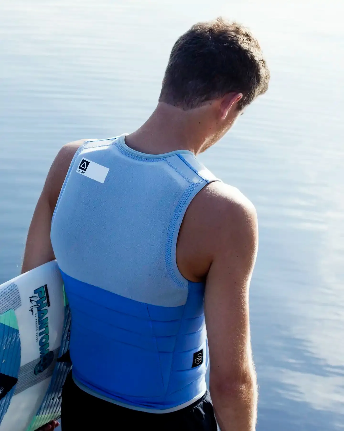 Follow Sovereign Impact Vest - Blue/Grey