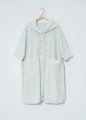 Hooded Coat — Chalk