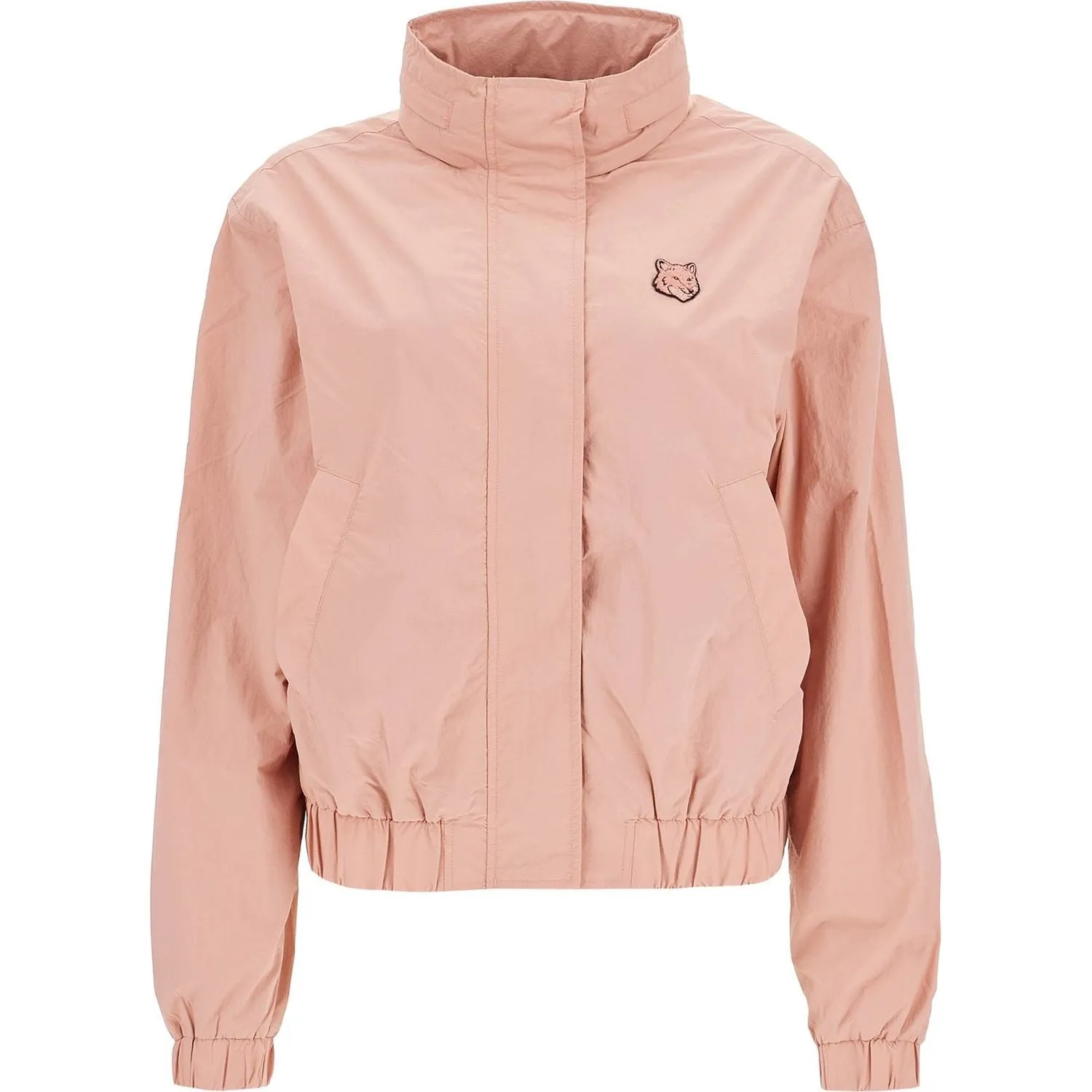 Maison Kitsune bold fox head windbreaker jacket