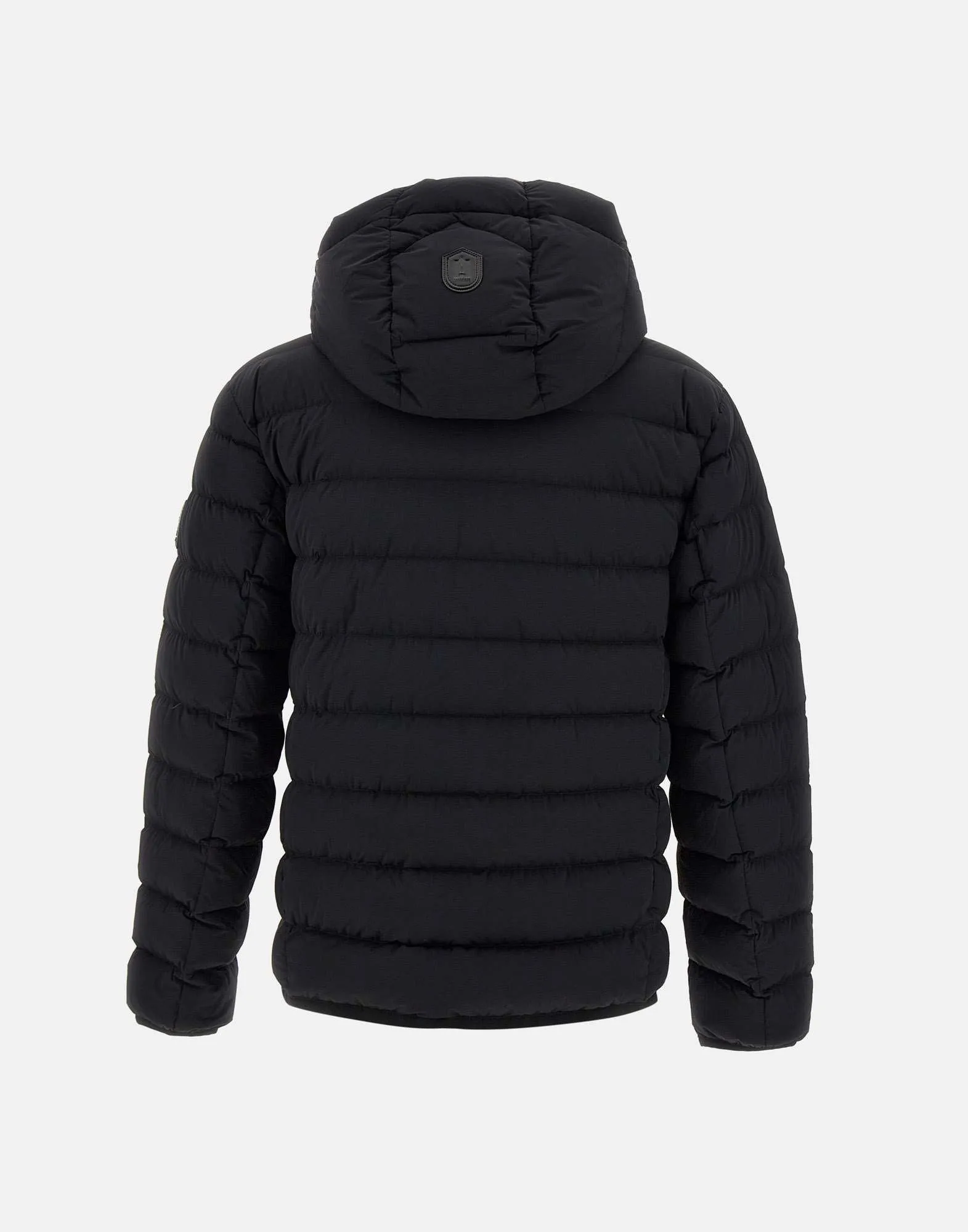 Men's Black Down Jacket with Hood