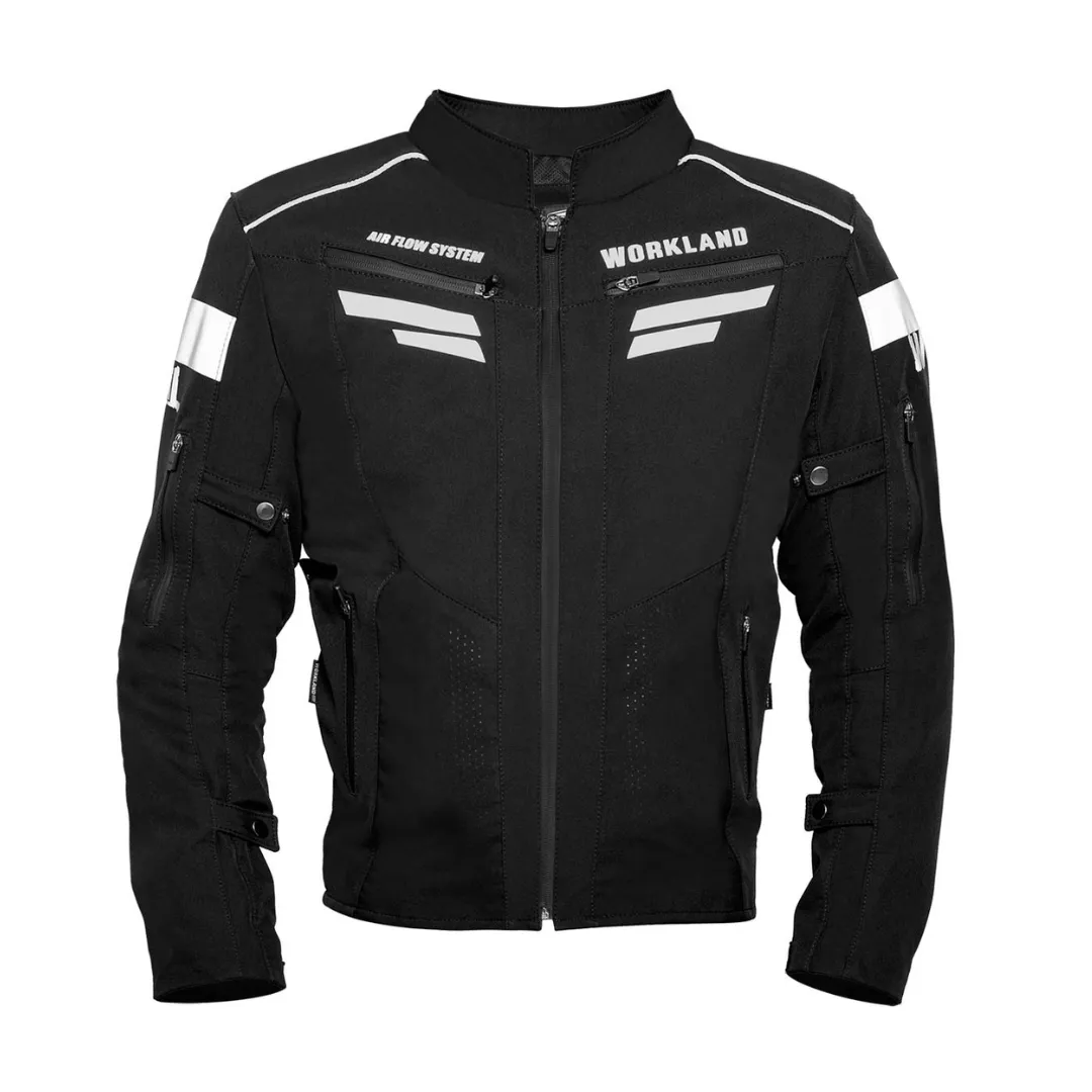 Motorcycle Jacket for Men - Adventure and Touring Motorbike Biker Riding Jacket