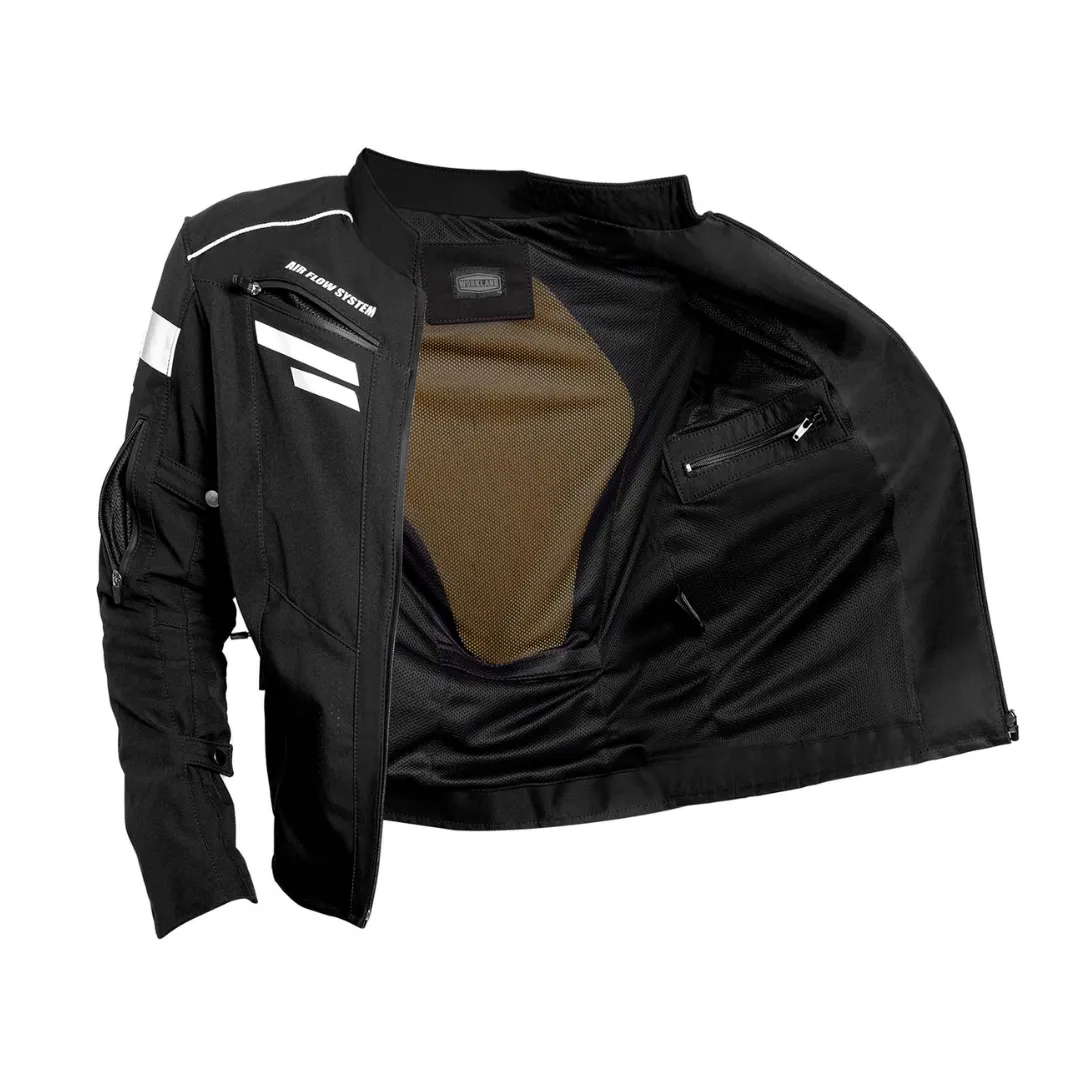 Motorcycle Jacket for Men - Adventure and Touring Motorbike Biker Riding Jacket