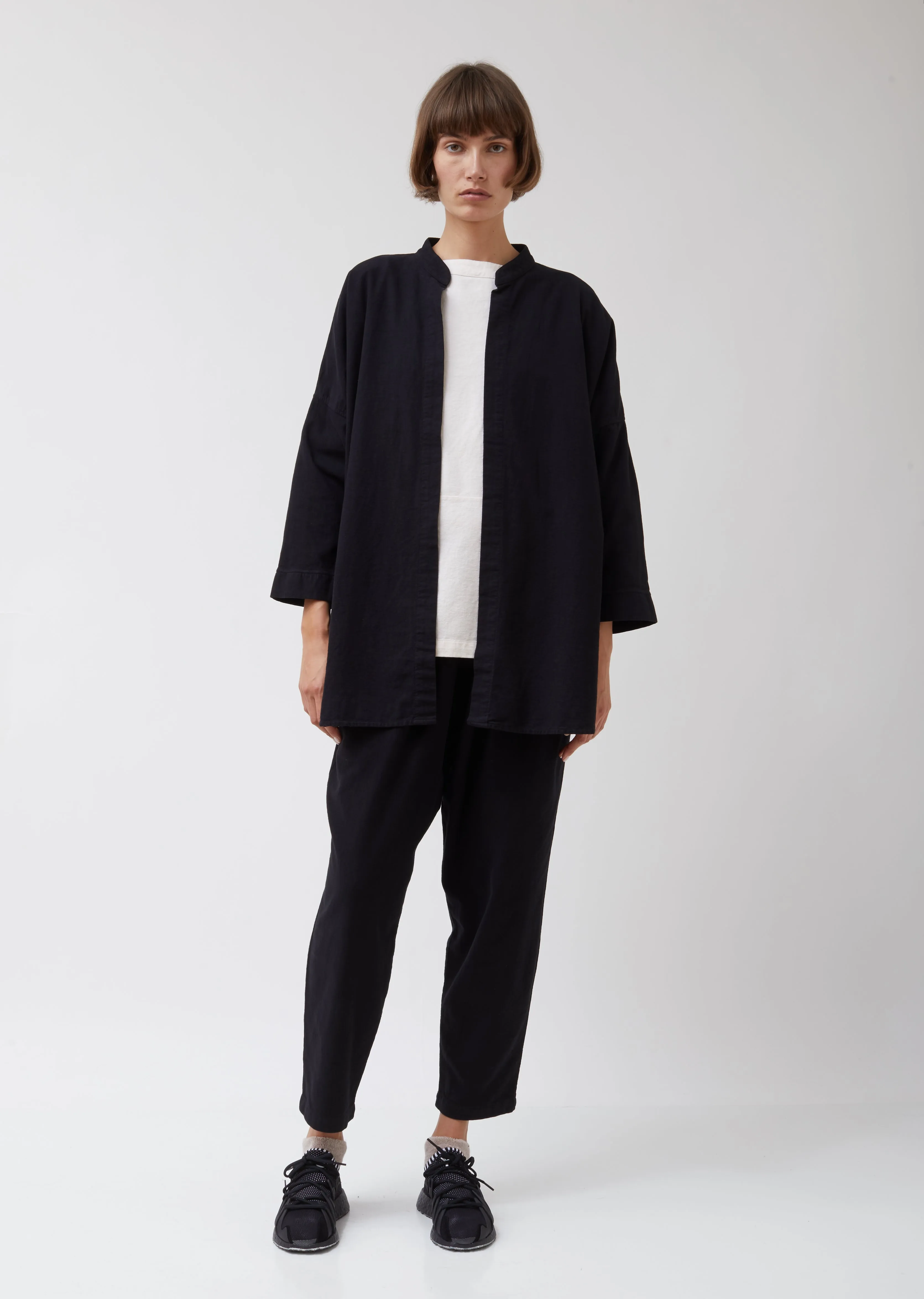 Navy Square Shirt