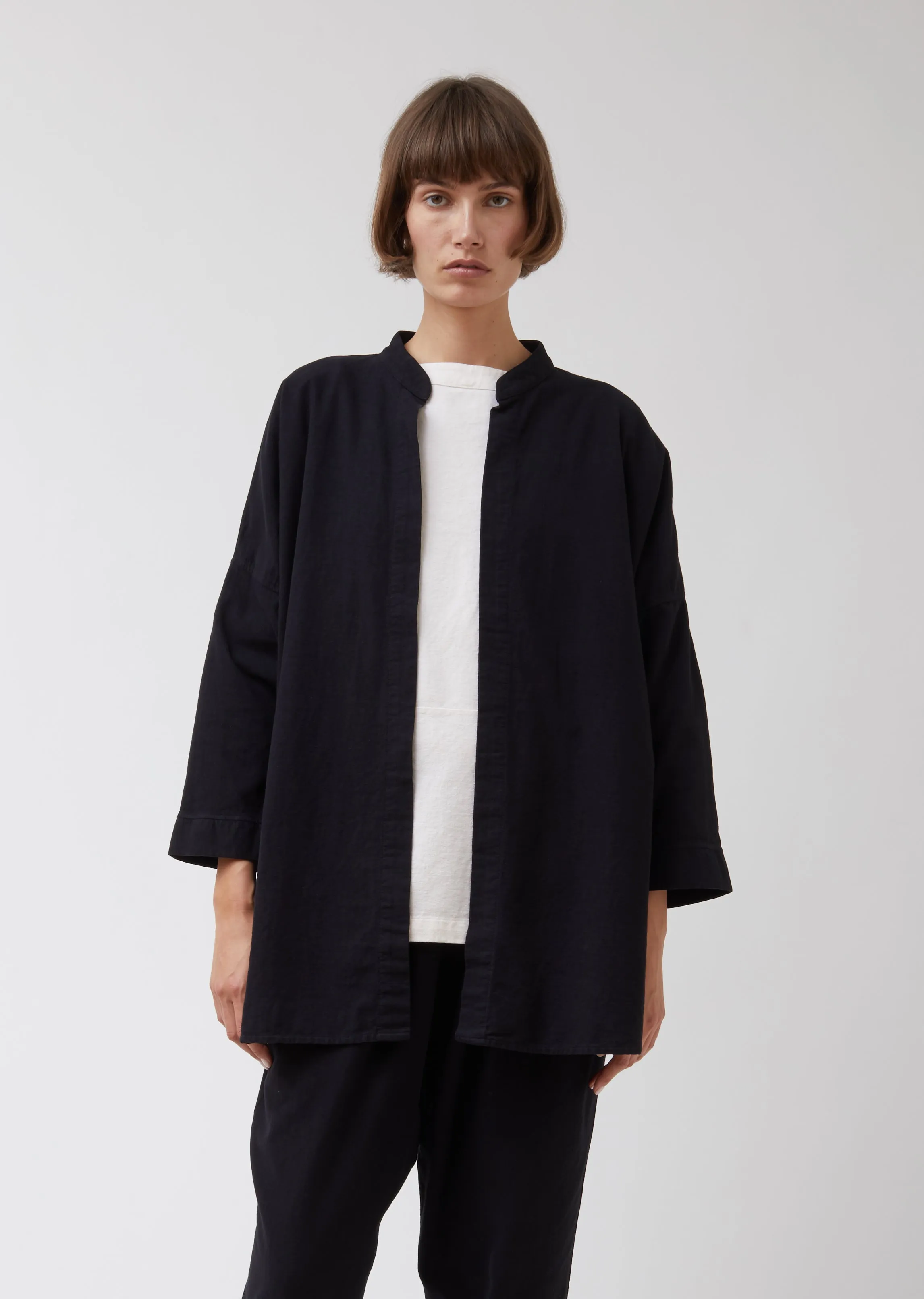 Navy Square Shirt