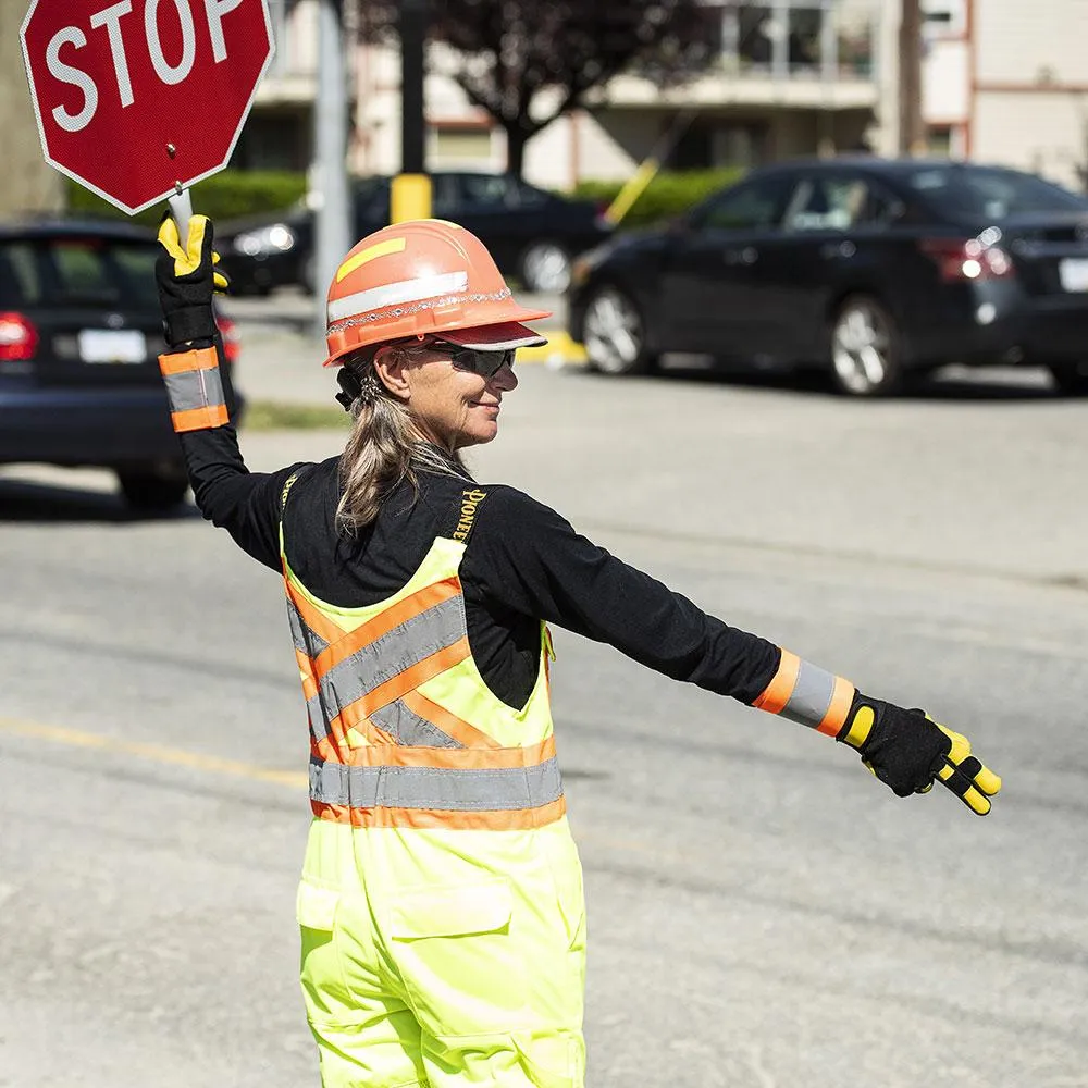 Overalls - Pioneer Unisex Hi-Viz Traffic Safety Overalls, 6000