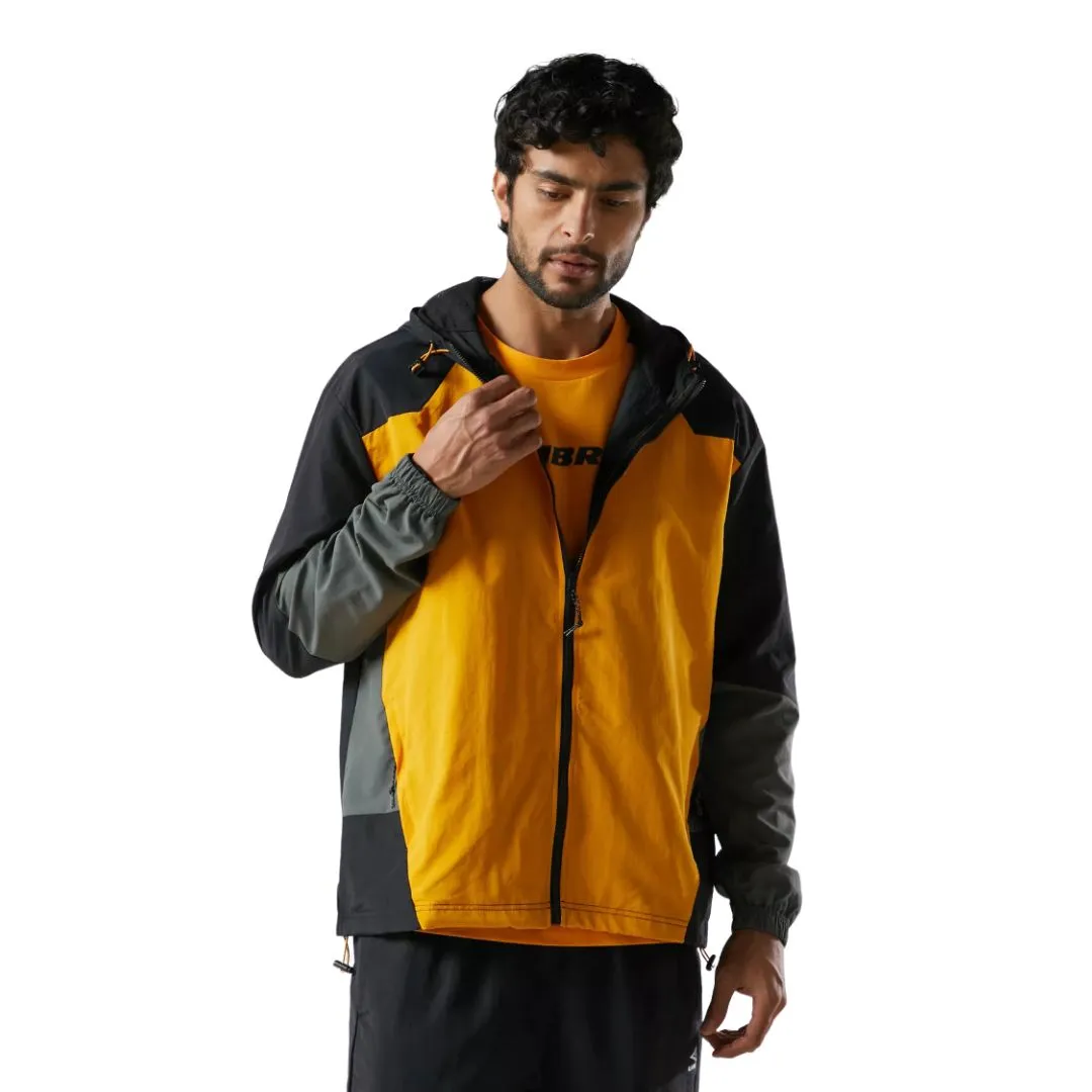 Panelled Windbreaker Jacket