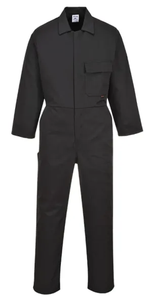 Portwest Standard Coverall Boiler Suit Stud Front - C802