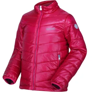 Regatta Kids Freezeway ll Water Repellent Jacket - Dark Cerise