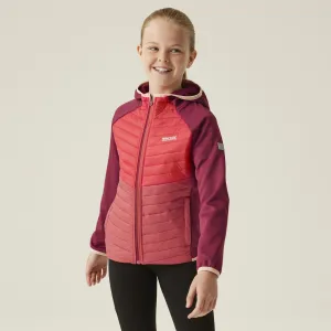 Regatta Kids Kielder Hybrid VIII Jacket - Rumba Red/Red Sky - 11-12YRS