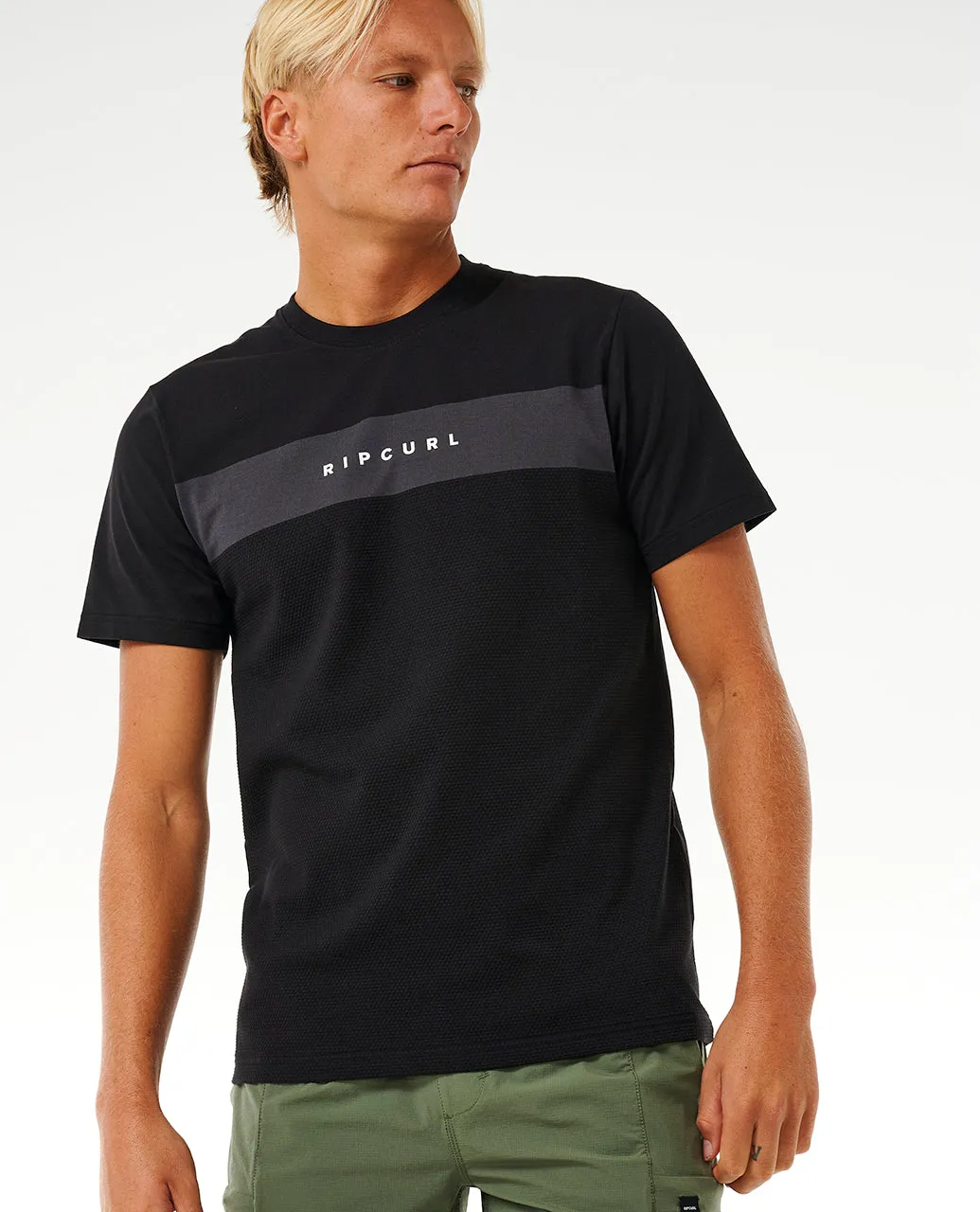 Rip Curl Mens Vaporcool Varial 2.0 Short Sleeve T-Shirt