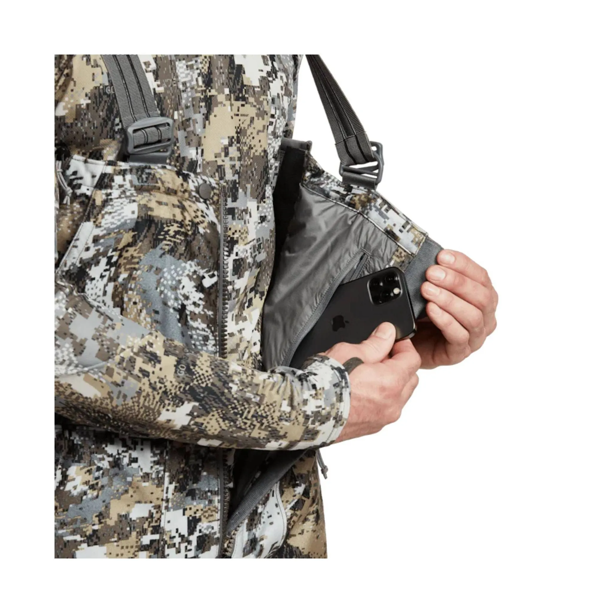 Sitka Men's Incinerator Aerolite Bib - Optifade Elevated II