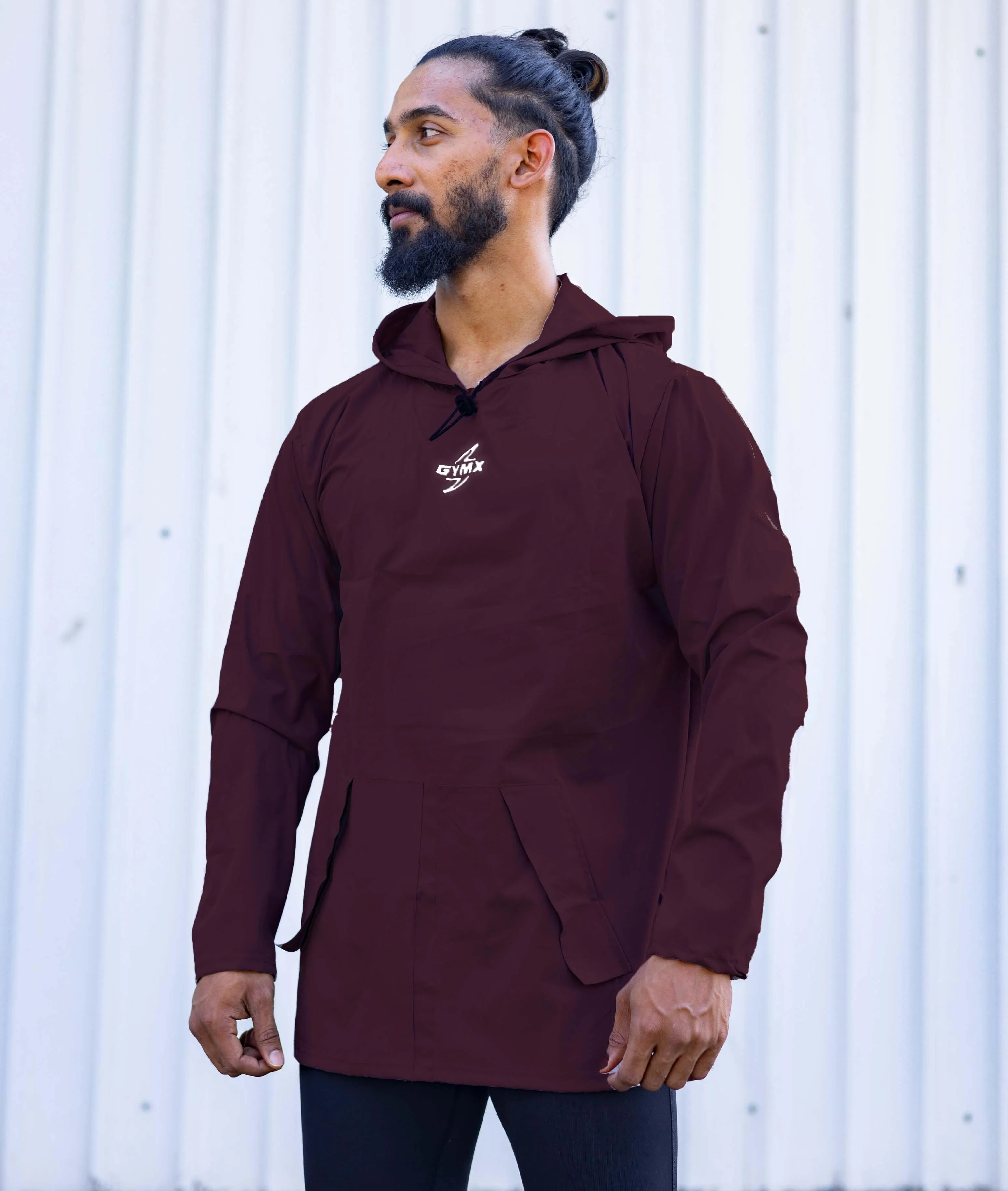 Storm Waterproof Jacket 2.0- Epic Maroon (with rainproof phone pockets)