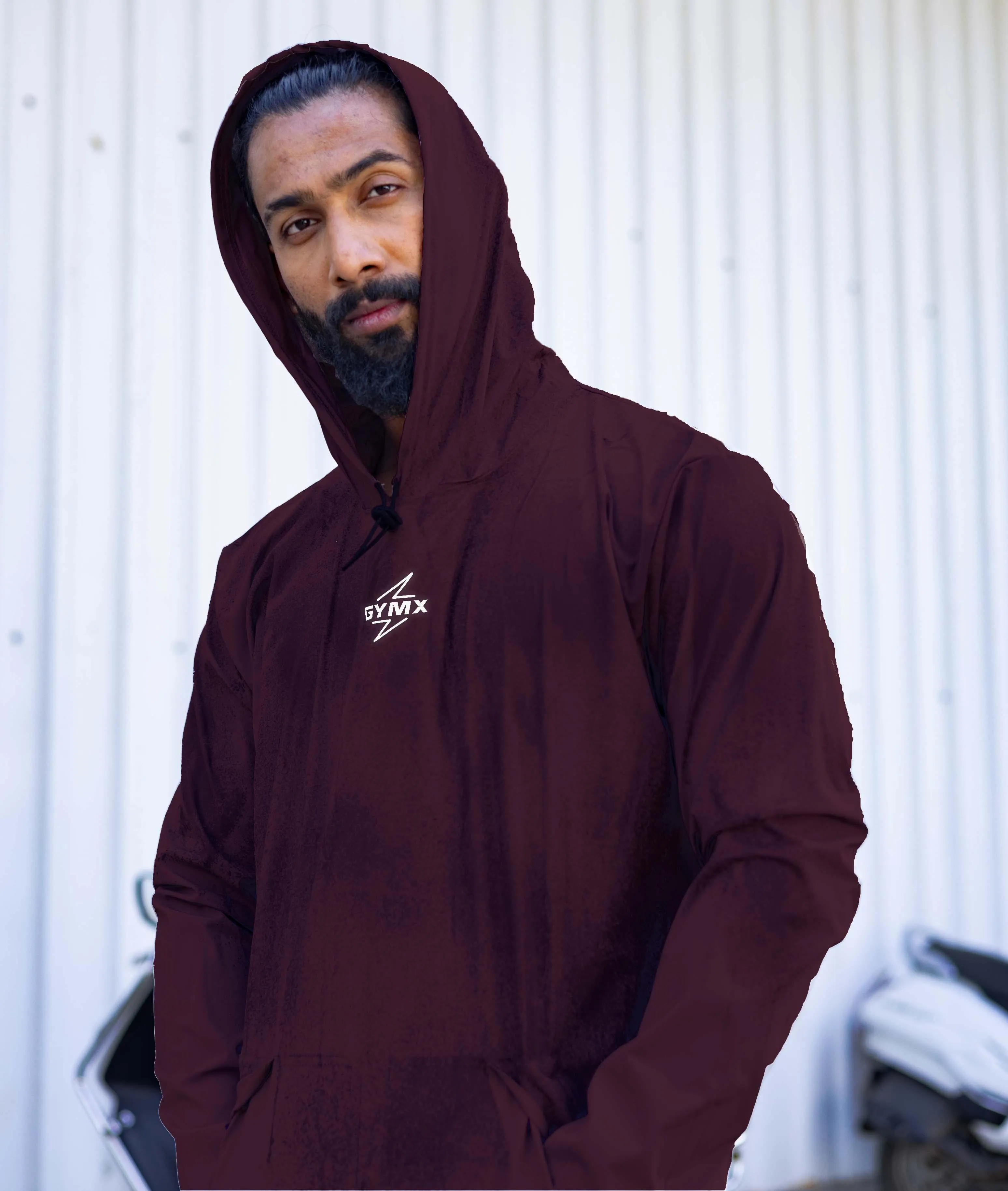 Storm Waterproof Jacket 2.0- Epic Maroon (with rainproof phone pockets)