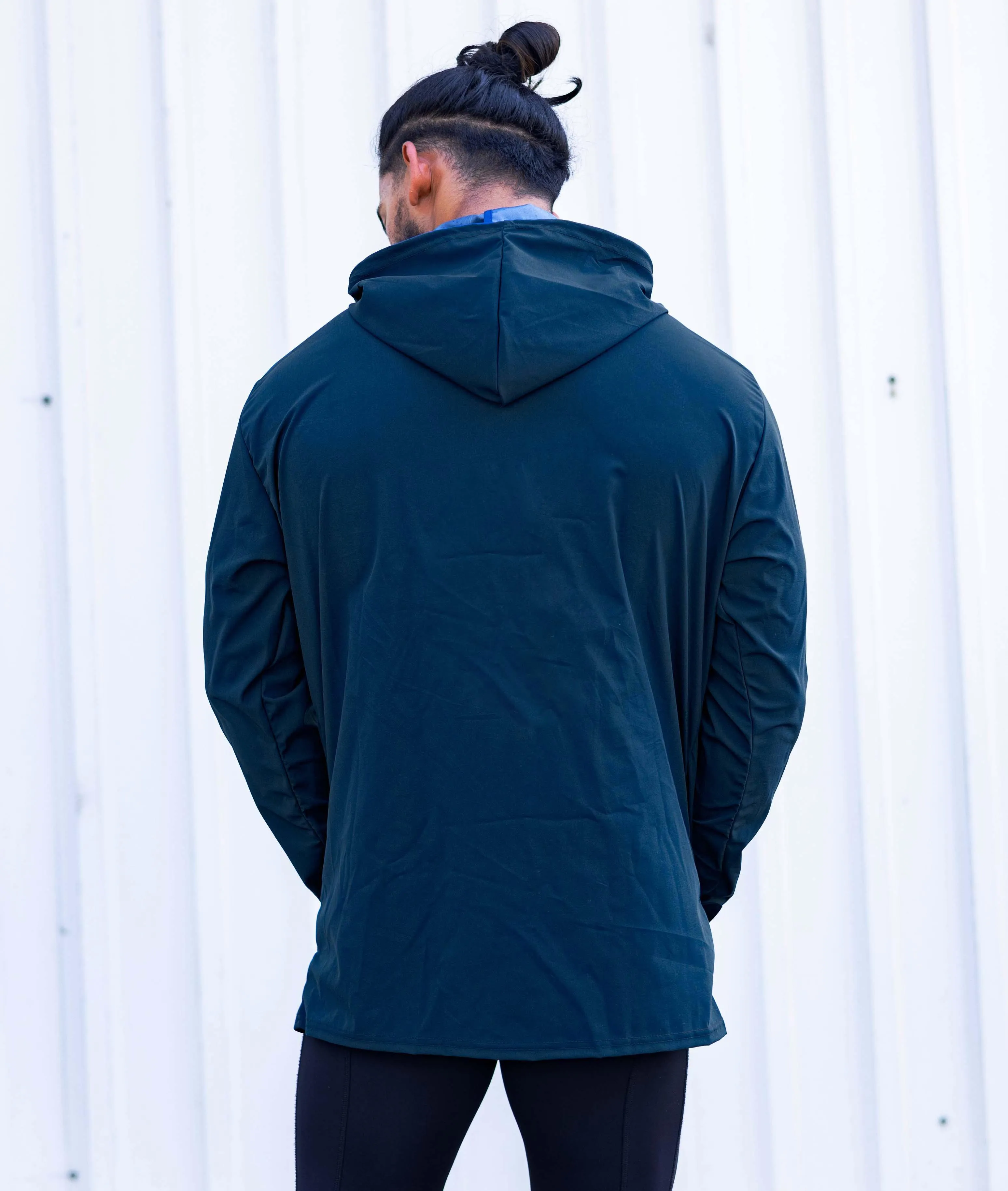 Storm Waterproof Jacket 2.0- Krypto Blue (with rainproof phone pockets)
