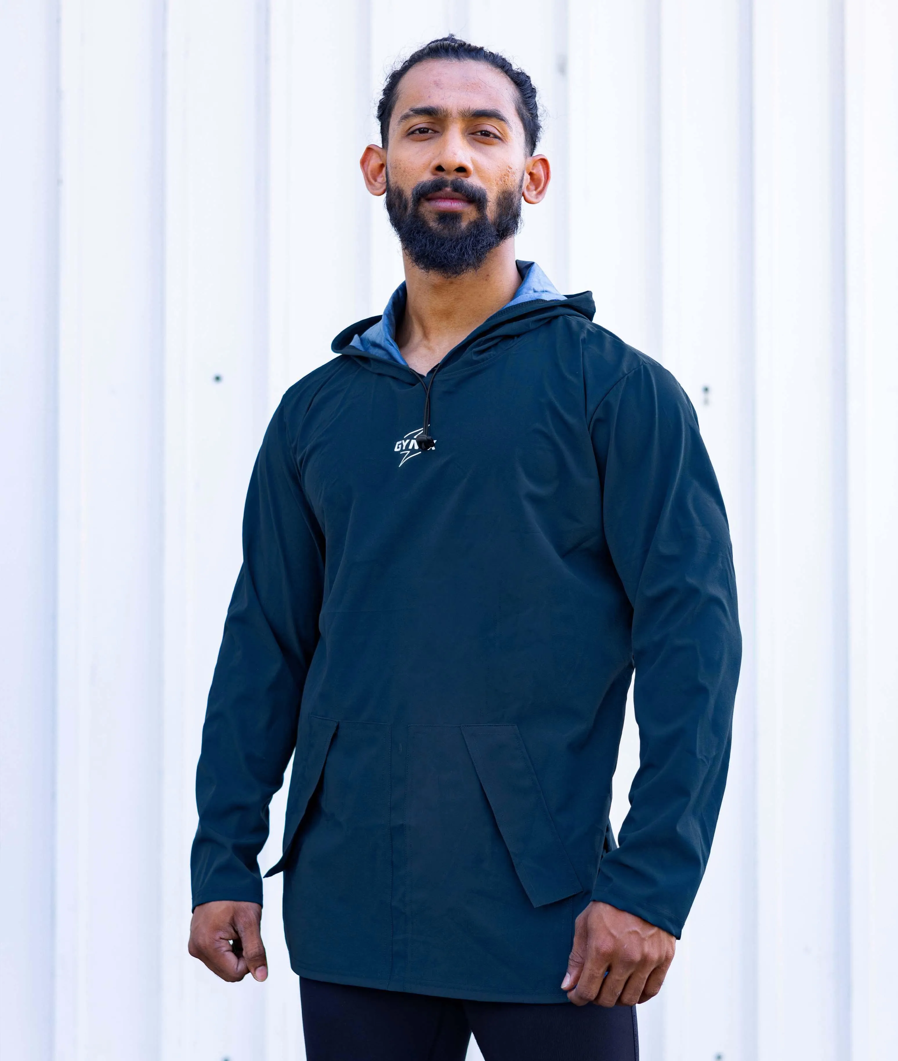 Storm Waterproof Jacket 2.0- Krypto Blue (with rainproof phone pockets)