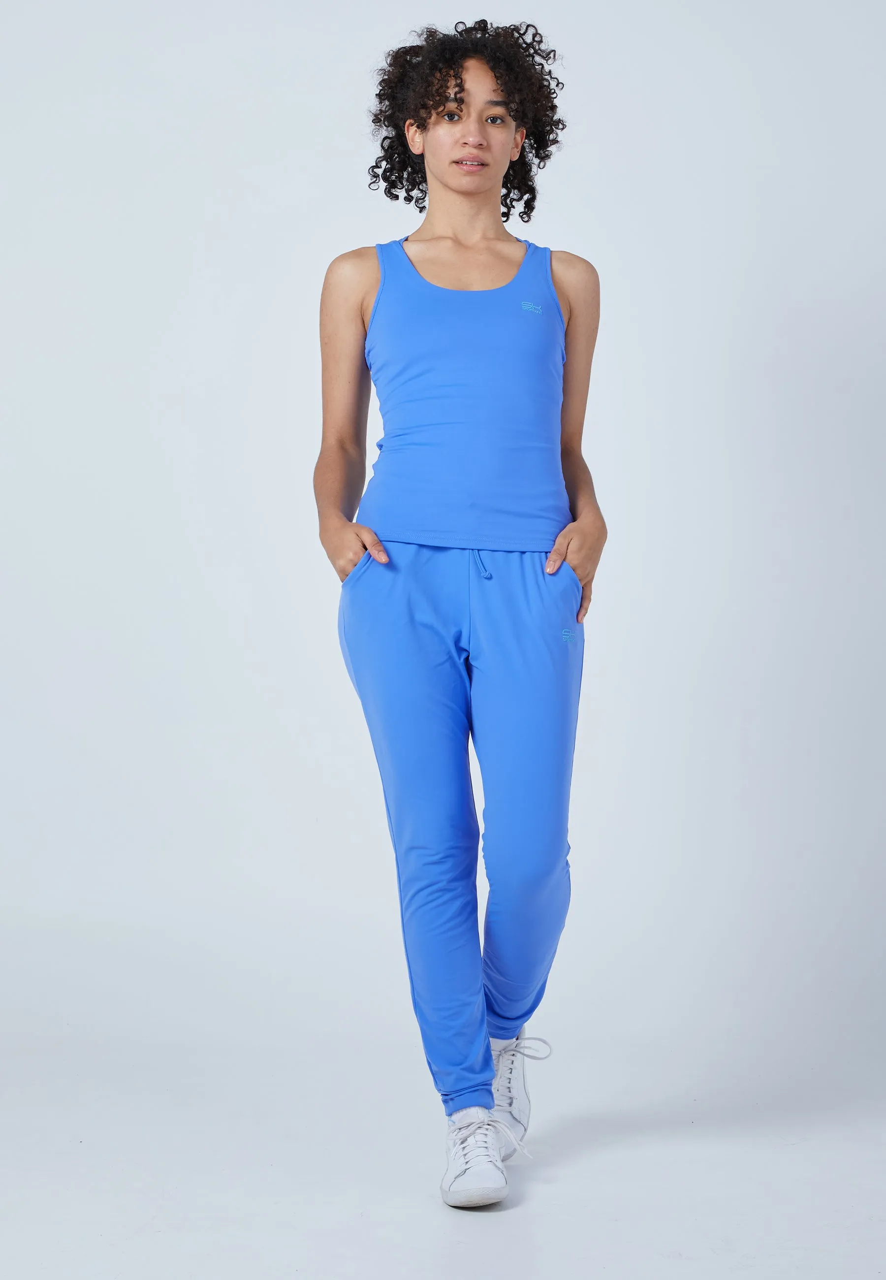 Tennis Tank Top, cornflower blue