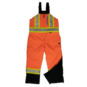 Tough Duck® Hi Vis Insulated Ripstop Safety Overall - X-Back - S876