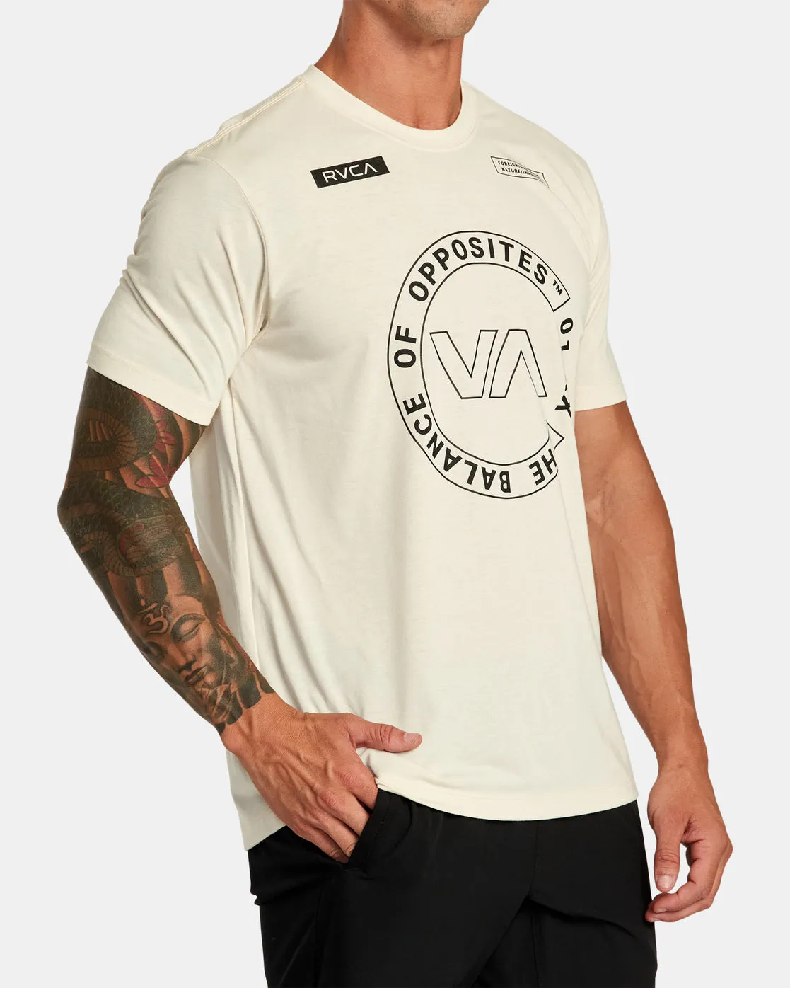 VA Baseline Tee - Oatmeal
