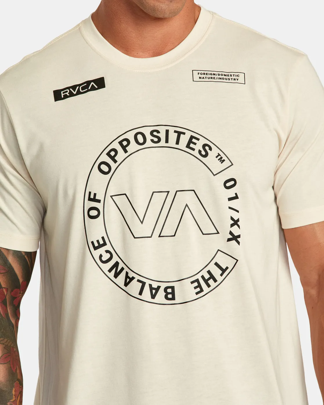 VA Baseline Tee - Oatmeal