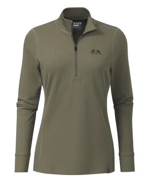 Women's PRO Merino 200 Zip-T | Ash