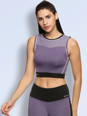 Women's Sleeveless Sports Crop Top